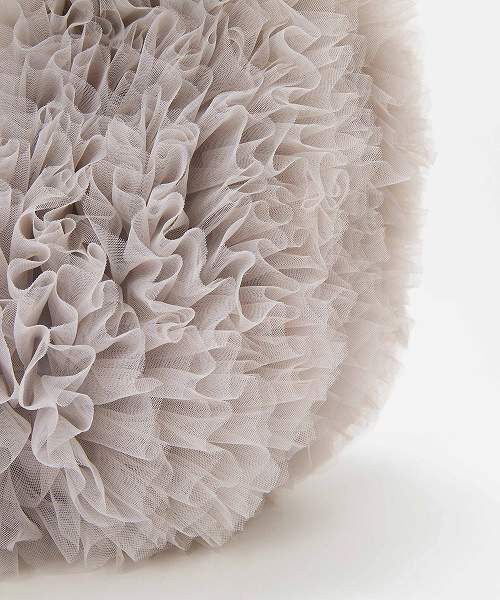 TOPKAPI / トプカピ トートバッグ | 【TREASURE TOPKAPI】ランダム フリル チュール バッグ | 詳細2