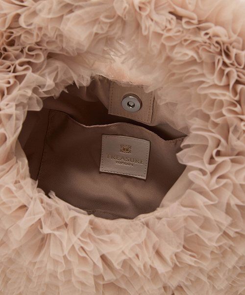 TOPKAPI / トプカピ トートバッグ | 【TREASURE TOPKAPI】ランダム フリル チュール バッグ | 詳細9