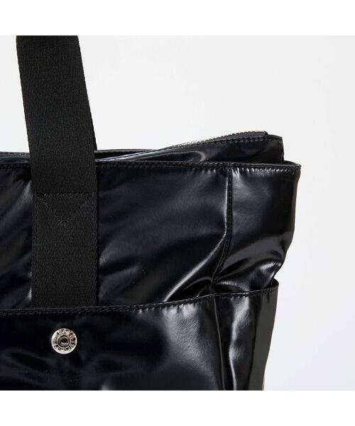 TOPKAPI / トプカピ トートバッグ | 【Breath TOPKAPI】Train 防水ポリエステル ビッグ トートバッグ / 8ポケット/ キャリー対応 | 詳細2