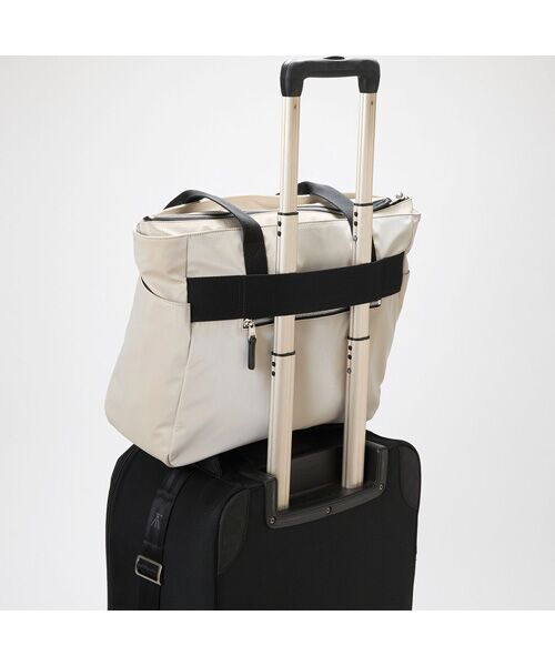 TOPKAPI / トプカピ トートバッグ | 【Breath TOPKAPI】Train 防水ポリエステル ビッグ トートバッグ / 8ポケット/ キャリー対応 | 詳細23