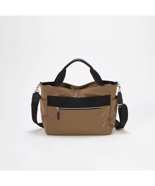 TOPKAPI / トプカピ トートバッグ | 【Breath TOPKAPI】Train 防水ポリエステル ショルダー付き A4 トートバッグ / キャリー対応 | 詳細5