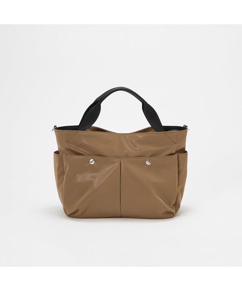 TOPKAPI / トプカピ トートバッグ | 【Breath TOPKAPI】Train 防水ポリエステル ショルダー付き A4 トートバッグ / キャリー対応 | 詳細7