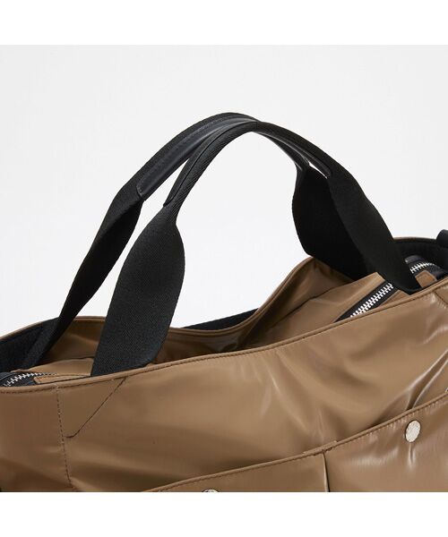 TOPKAPI / トプカピ トートバッグ | 【Breath TOPKAPI】Train 防水ポリエステル ショルダー付き A4 トートバッグ / キャリー対応 | 詳細8