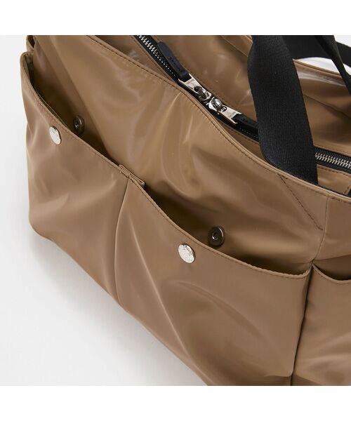 TOPKAPI / トプカピ トートバッグ | 【Breath TOPKAPI】Train 防水ポリエステル ショルダー付き A4 トートバッグ / キャリー対応 | 詳細11