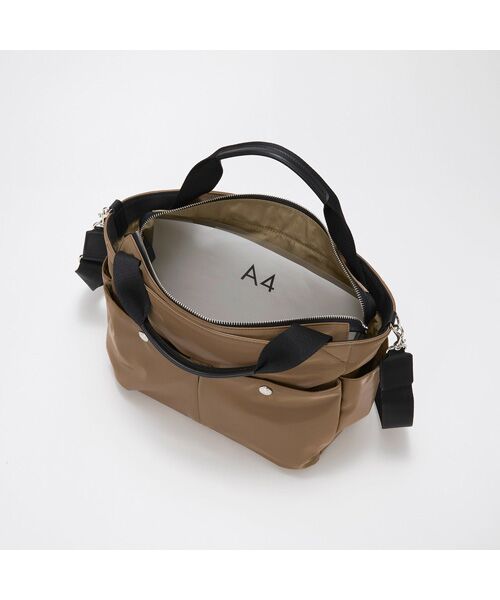 TOPKAPI / トプカピ トートバッグ | 【Breath TOPKAPI】Train 防水ポリエステル ショルダー付き A4 トートバッグ / キャリー対応 | 詳細14