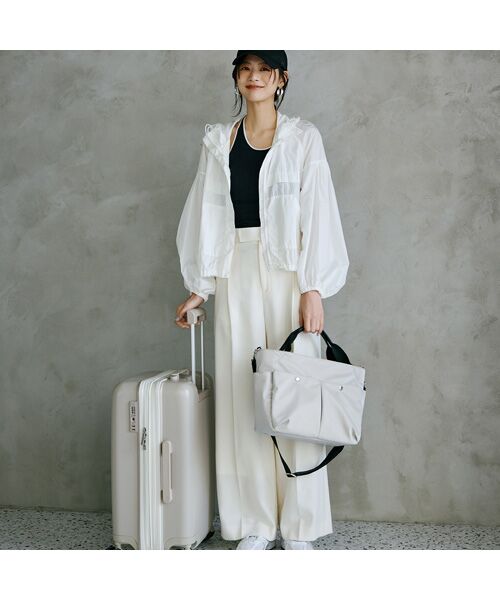 TOPKAPI / トプカピ トートバッグ | 【Breath TOPKAPI】Train 防水ポリエステル ショルダー付き A4 トートバッグ / キャリー対応 | 詳細23