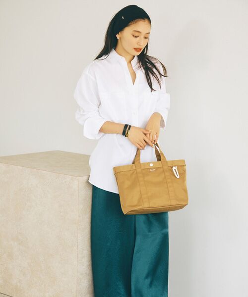 TOPKAPI / トプカピ トートバッグ | 【Breath TOPKAPI】CHILLGO 保冷バッグ付き ショルダー付き ナイロン トートバッグ M / 撥水 | 詳細2