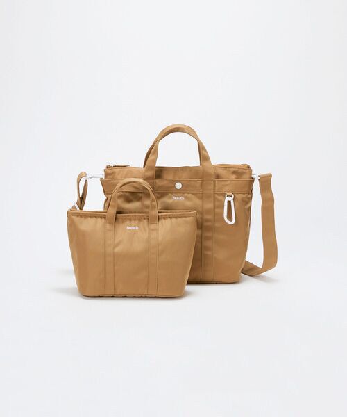 TOPKAPI / トプカピ トートバッグ | 【Breath TOPKAPI】CHILLGO 保冷バッグ付き ショルダー付き ナイロン トートバッグ M / 撥水 | 詳細4