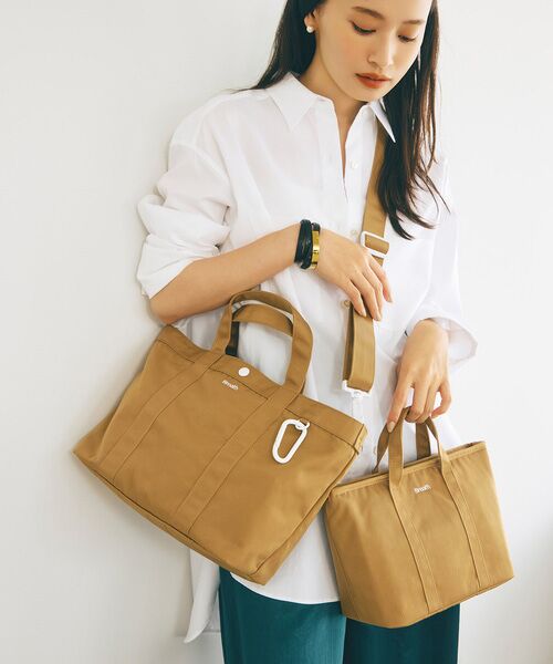 TOPKAPI / トプカピ トートバッグ | 【Breath TOPKAPI】CHILLGO 保冷バッグ付き ショルダー付き ナイロン トートバッグ M / 撥水 | 詳細3