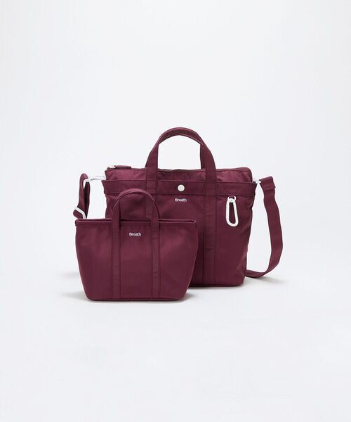 TOPKAPI / トプカピ トートバッグ | 【Breath TOPKAPI】CHILLGO 保冷バッグ付き ショルダー付き ナイロン トートバッグ M / 撥水 | 詳細28