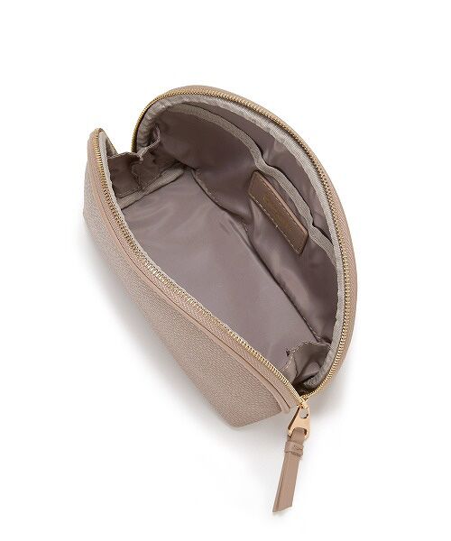 TOPKAPI / トプカピ ポーチ | 【Breath TOPKAPI】【TOPKAPI × 藤本美貴さんコラボ】スコッチグレイン ラウンドポーチ/撥水 | 詳細6