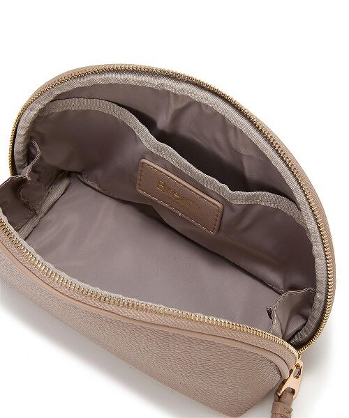 TOPKAPI / トプカピ ポーチ | 【Breath TOPKAPI】【TOPKAPI × 藤本美貴さんコラボ】スコッチグレイン ラウンドポーチ/撥水 | 詳細7