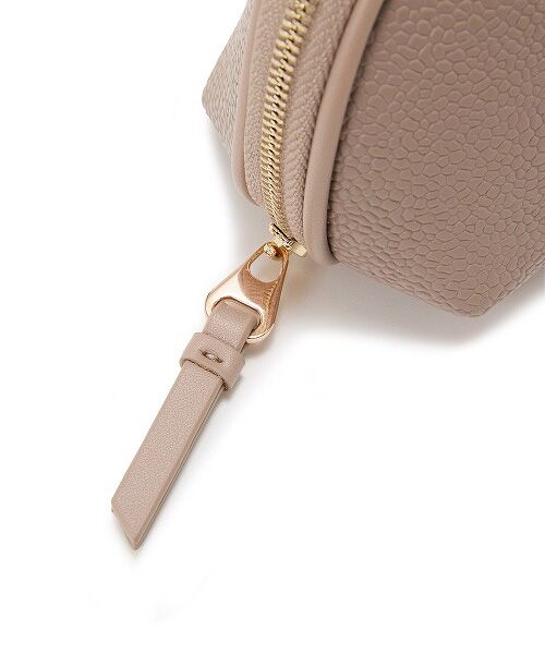 TOPKAPI / トプカピ ポーチ | 【Breath TOPKAPI】【TOPKAPI × 藤本美貴さんコラボ】スコッチグレイン ラウンドポーチ/撥水 | 詳細9