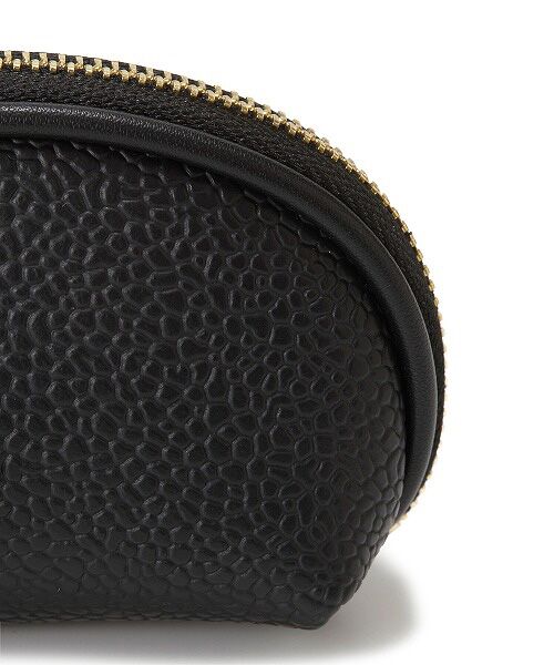 TOPKAPI / トプカピ キーケース | 【Breath TOPKAPI】【TOPKAPI × 藤本美貴さんコラボ】スコッチグレイン ラウンド ミニポーチ キーケース/撥水 | 詳細2