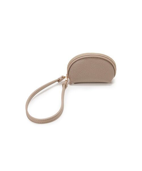 TOPKAPI / トプカピ キーケース | 【Breath TOPKAPI】【TOPKAPI × 藤本美貴さんコラボ】スコッチグレイン ラウンド ミニポーチ キーケース/撥水 | 詳細3