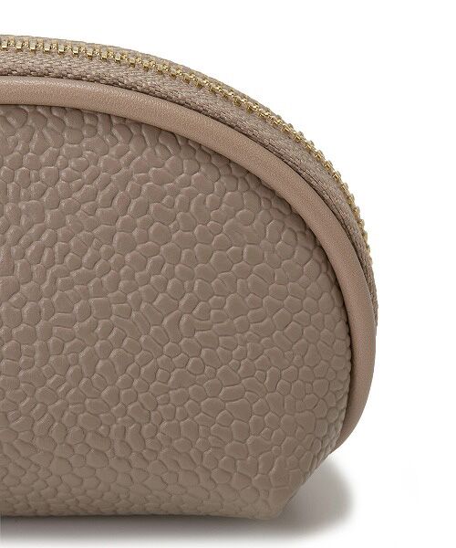 TOPKAPI / トプカピ キーケース | 【Breath TOPKAPI】【TOPKAPI × 藤本美貴さんコラボ】スコッチグレイン ラウンド ミニポーチ キーケース/撥水 | 詳細4