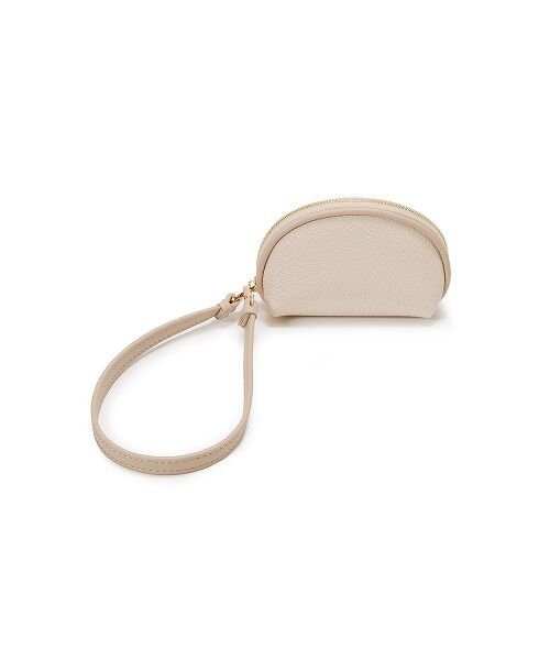 TOPKAPI / トプカピ キーケース | 【Breath TOPKAPI】【TOPKAPI × 藤本美貴さんコラボ】スコッチグレイン ラウンド ミニポーチ キーケース/撥水 | 詳細7