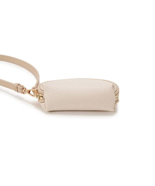 TOPKAPI / トプカピ キーケース | 【Breath TOPKAPI】【TOPKAPI × 藤本美貴さんコラボ】スコッチグレイン ラウンド ミニポーチ キーケース/撥水 | 詳細9