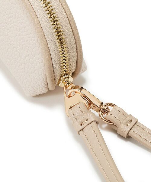 TOPKAPI / トプカピ キーケース | 【Breath TOPKAPI】【TOPKAPI × 藤本美貴さんコラボ】スコッチグレイン ラウンド ミニポーチ キーケース/撥水 | 詳細10