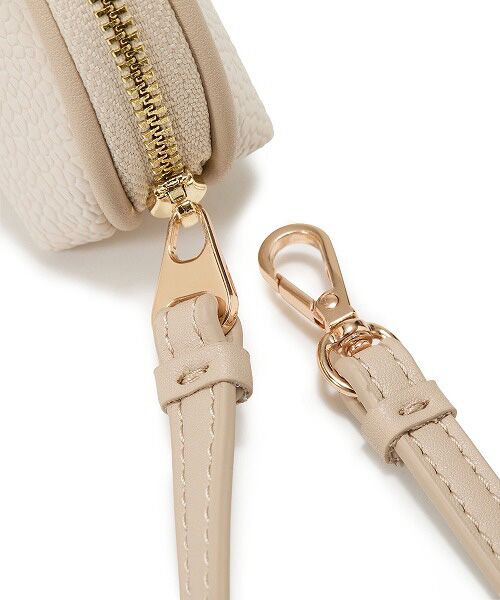 TOPKAPI / トプカピ キーケース | 【Breath TOPKAPI】【TOPKAPI × 藤本美貴さんコラボ】スコッチグレイン ラウンド ミニポーチ キーケース/撥水 | 詳細11