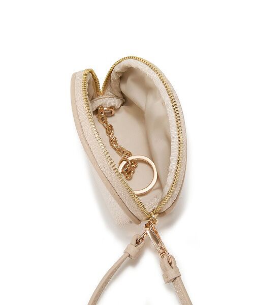 TOPKAPI / トプカピ キーケース | 【Breath TOPKAPI】【TOPKAPI × 藤本美貴さんコラボ】スコッチグレイン ラウンド ミニポーチ キーケース/撥水 | 詳細12