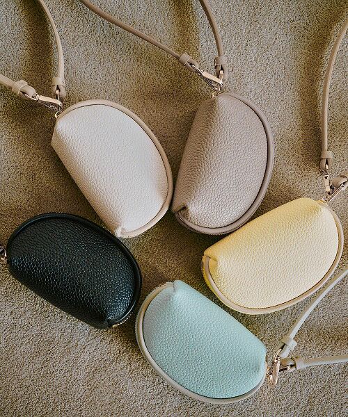 TOPKAPI / トプカピ キーケース | 【Breath TOPKAPI】【TOPKAPI × 藤本美貴さんコラボ】スコッチグレイン ラウンド ミニポーチ キーケース/撥水 | 詳細15