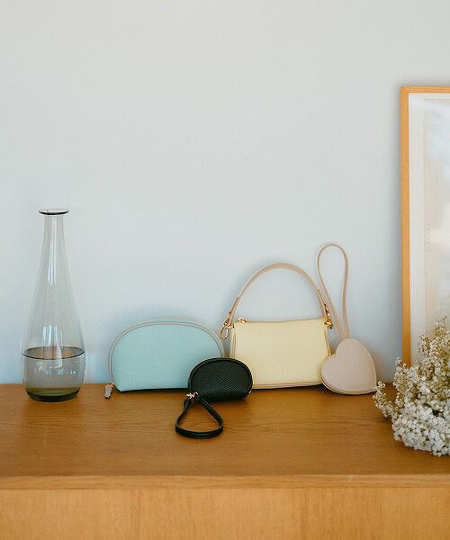 TOPKAPI / トプカピ キーケース | 【Breath TOPKAPI】【TOPKAPI × 藤本美貴さんコラボ】スコッチグレイン ラウンド ミニポーチ キーケース/撥水 | 詳細17