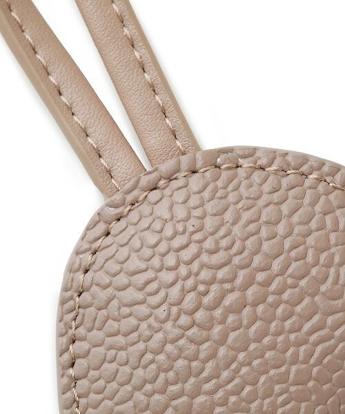 TOPKAPI / トプカピ キーケース | 【Breath TOPKAPI】【TOPKAPI × 藤本美貴さんコラボ】スコッチグレイン ハートチャーム ポーチ/撥水 | 詳細6