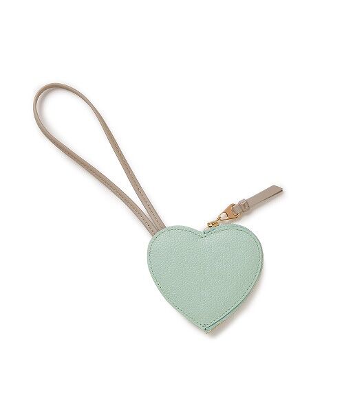 TOPKAPI / トプカピ キーケース | 【Breath TOPKAPI】【TOPKAPI × 藤本美貴さんコラボ】スコッチグレイン ハートチャーム ポーチ/撥水 | 詳細7