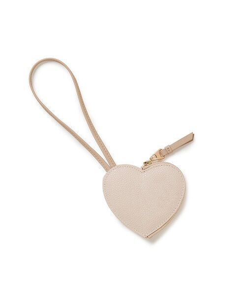 TOPKAPI / トプカピ キーケース | 【Breath TOPKAPI】【TOPKAPI × 藤本美貴さんコラボ】スコッチグレイン ハートチャーム ポーチ/撥水 | 詳細9