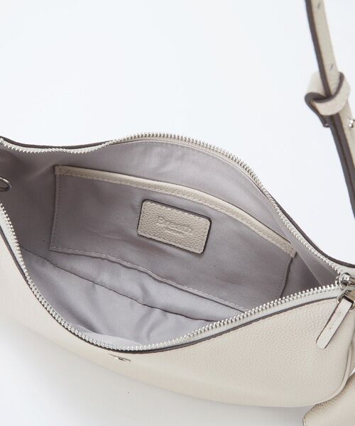 TOPKAPI / トプカピ ショルダーバッグ | 【Breath TOPKAPI】シュリンクレザー ハーフムーン ショルダーバッグ / チャーム付き | 詳細13