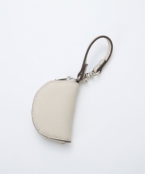 TOPKAPI / トプカピ ショルダーバッグ | 【Breath TOPKAPI】シュリンクレザー ハーフムーン ショルダーバッグ / チャーム付き | 詳細17