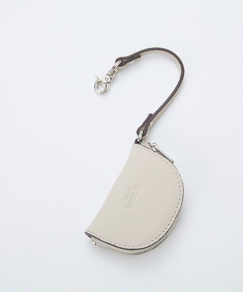 TOPKAPI / トプカピ ショルダーバッグ | 【Breath TOPKAPI】シュリンクレザー ハーフムーン ショルダーバッグ / チャーム付き | 詳細18