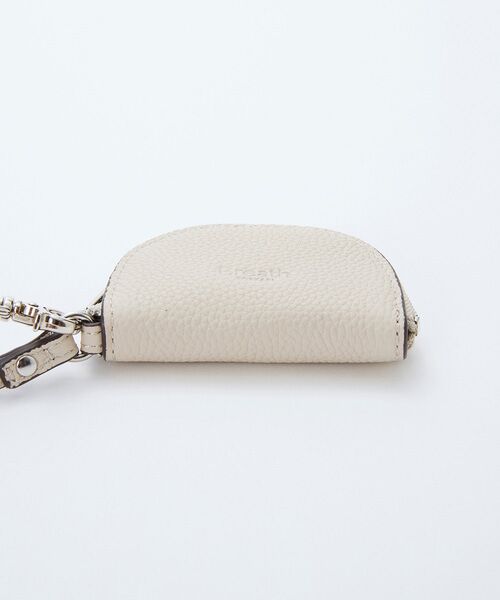 TOPKAPI / トプカピ ショルダーバッグ | 【Breath TOPKAPI】シュリンクレザー ハーフムーン ショルダーバッグ / チャーム付き | 詳細20