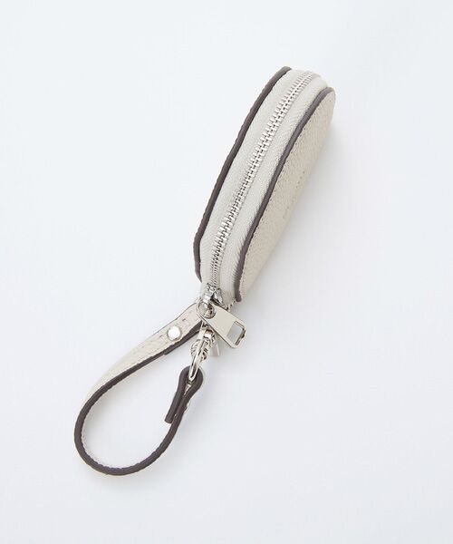 TOPKAPI / トプカピ ショルダーバッグ | 【Breath TOPKAPI】シュリンクレザー ハーフムーン ショルダーバッグ / チャーム付き | 詳細21