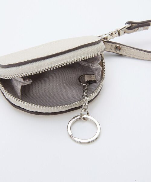 TOPKAPI / トプカピ ショルダーバッグ | 【Breath TOPKAPI】シュリンクレザー ハーフムーン ショルダーバッグ / チャーム付き | 詳細22