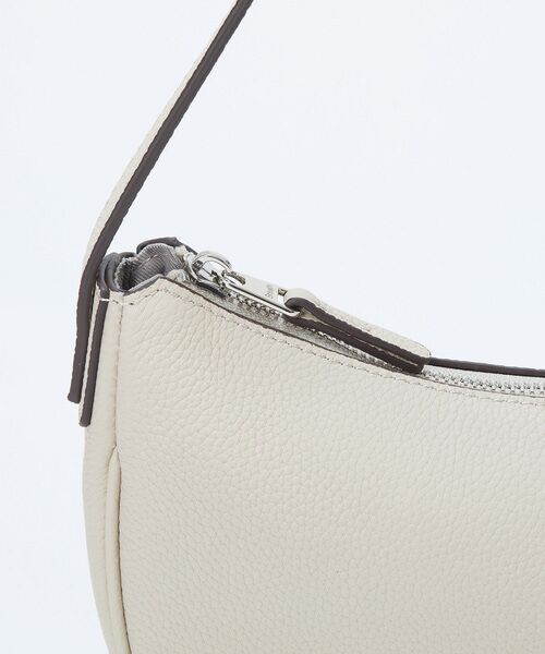 TOPKAPI / トプカピ ショルダーバッグ | 【Breath TOPKAPI】シュリンクレザー ハーフムーン ショルダーバッグ / チャーム付き | 詳細23