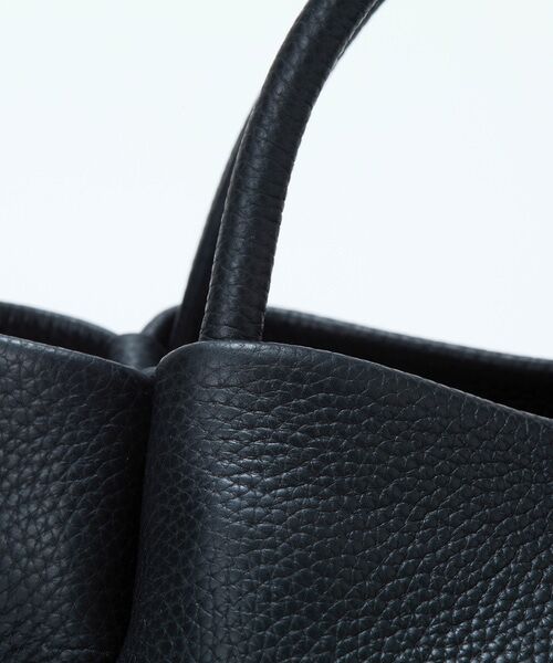 TOPKAPI / トプカピ トートバッグ | 【Breath TOPKAPI】シュリンクレザー ショルダー付き ミニ トートバッグ / チャーム付き | 詳細2