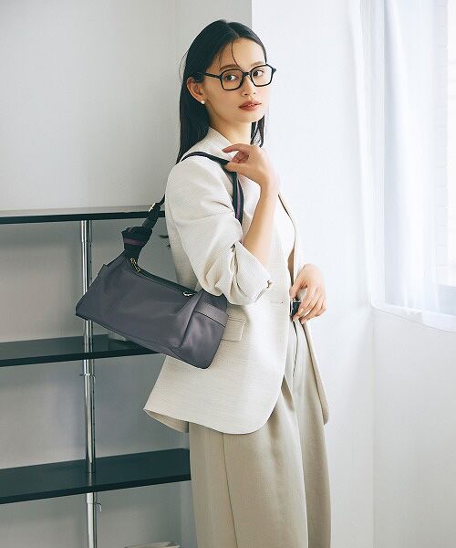 TOPKAPI / トプカピ ショルダーバッグ | 【TREASURE TOPKAPI】ナイロン ストライプ ベルト ショルダー バッグ | 詳細3