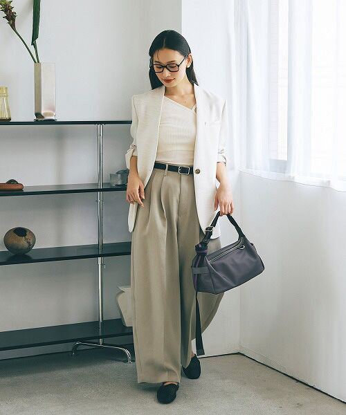 TOPKAPI / トプカピ ショルダーバッグ | 【TREASURE TOPKAPI】ナイロン ストライプ ベルト ショルダー バッグ | 詳細5