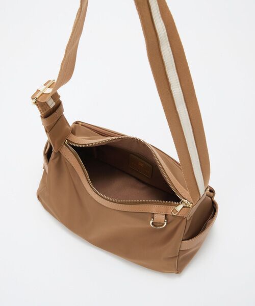 TOPKAPI / トプカピ ショルダーバッグ | 【TREASURE TOPKAPI】ナイロン ストライプ ベルト ショルダー バッグ | 詳細17