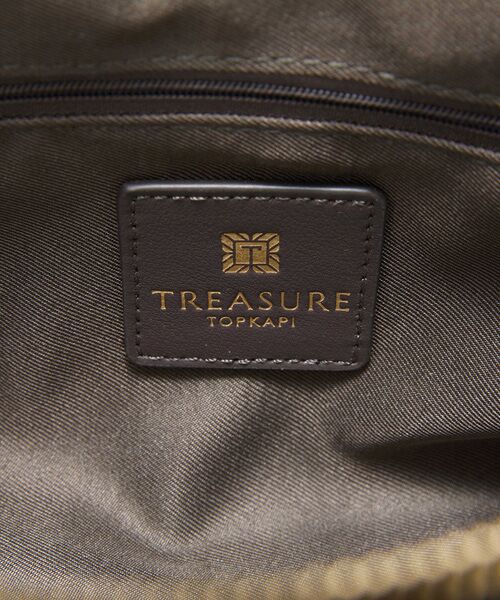 TOPKAPI / トプカピ ショルダーバッグ | 【TREASURE TOPKAPI】ナイロン ストライプ ベルト フラップ ショルダー バッグ | 詳細18
