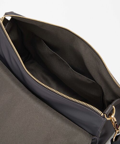 TOPKAPI / トプカピ ショルダーバッグ | 【TREASURE TOPKAPI】ナイロン ストライプ ベルト フラップ ショルダー バッグ | 詳細19