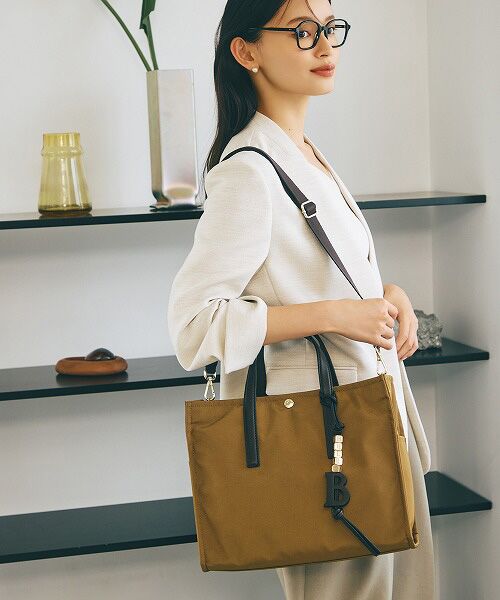 TOPKAPI / トプカピ トートバッグ | 【Breath TOPKAPI】撥水 マルチway スクエア A4 トートバッグ / 10ポケット | 詳細7