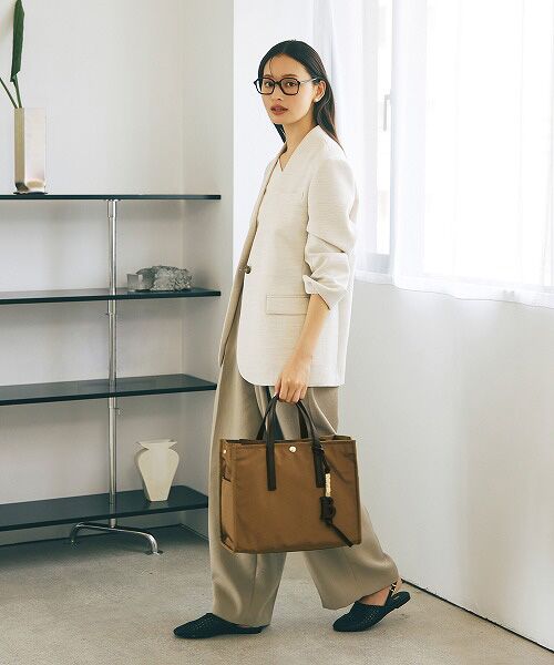 TOPKAPI / トプカピ トートバッグ | 【Breath TOPKAPI】撥水 マルチway スクエア A4 トートバッグ / 10ポケット | 詳細8