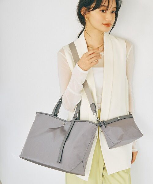 TOPKAPI / トプカピ トートバッグ | 【Breath TOPKAPI】撥水 2way A4 トートバッグ / ミニポーチセット | 詳細4