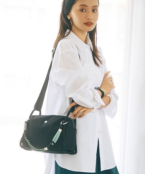 TOPKAPI / トプカピ ショルダーバッグ | 【Breath TOPKAPI】コードチャーム付き ショルダーバッグ | 詳細1