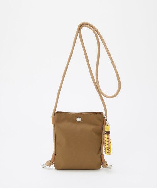 TOPKAPI / トプカピ ショルダーバッグ | 【Breath TOPKAPI】コードチャーム付き ミニショルダーバッグ / サコッシュ | 詳細6