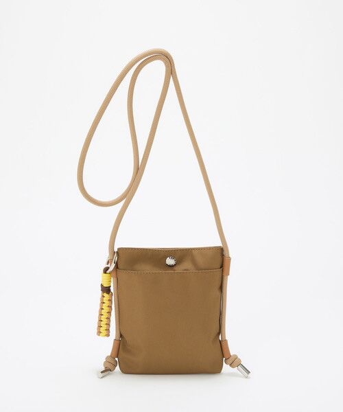 TOPKAPI / トプカピ ショルダーバッグ | 【Breath TOPKAPI】コードチャーム付き ミニショルダーバッグ / サコッシュ | 詳細8