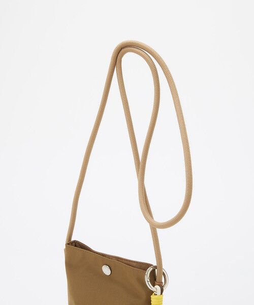 TOPKAPI / トプカピ ショルダーバッグ | 【Breath TOPKAPI】コードチャーム付き ミニショルダーバッグ / サコッシュ | 詳細13
